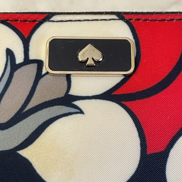 Kate Spade Dawn Breezy Floral Large Continental Wallet - Picture 4 of 15